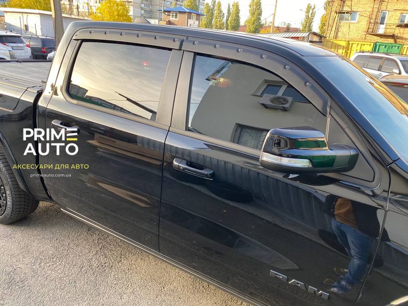 Дефлектори вікон, к-т 4 шт, Tough Guard Dodge;RAM Ram 1500 2019-2024 Crew Cab TV6R19CC TV6R19CC фото