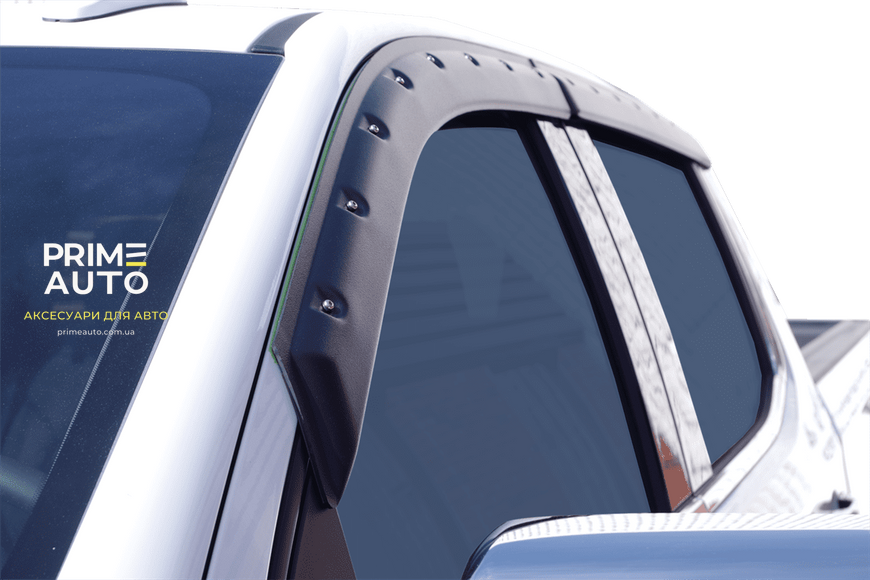 Дефлектори вікон, к-т 4 шт, Tough Guard, GMC Sierra 3500 2015-2018 Double Cab FormFit TV5D14-DC TV5D14-DC::. фото