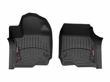 Килими автомобільні 3D Лайнери Передні Lincoln Navigator/Navigator L 2025-2026 чорний WeatherTech 4419481. 4419481. фото