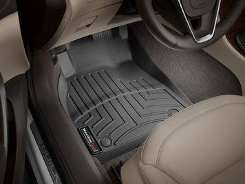 Коврики автомобильные 3D Лайнеры передние Buick Regal 2011 - 2017 черный WeatherTech 445241 445241 фото
