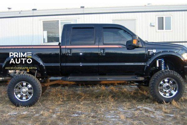Розширювачі арок комплект 4 шт Ford F-250 Super Duty 2017-2022 Forge-style чорний Bushwacker 28129-08 28129-08 фото