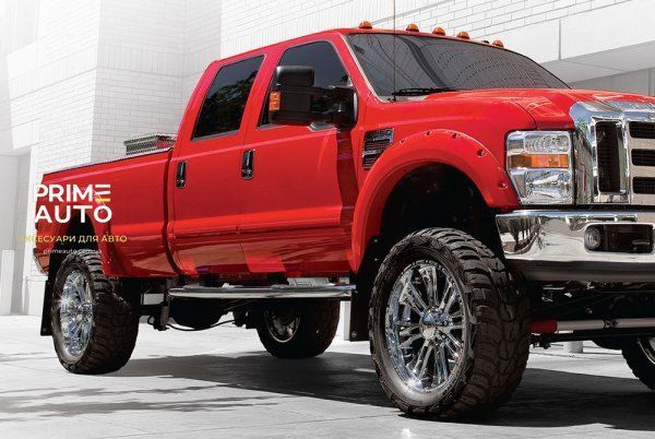 Розширювачі арок комплект 4 шт Ford F-250 Super Duty 2017-2022 Forge-style чорний Bushwacker 28129-08 28129-08 фото