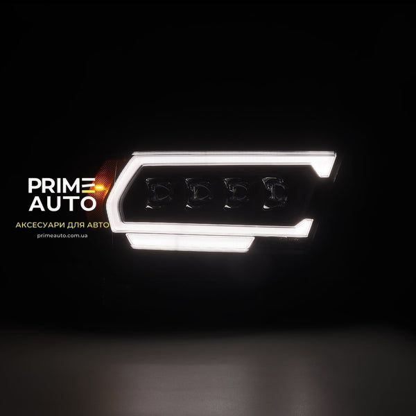 Передні фари Ram 1500 2019- 2025 LUXX-Series Alpha-Black AlphaRex 880575 880575 фото