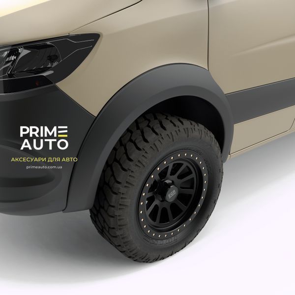 Розширювачі арок Mercedes-Benz Sprinter 2019 - 2022 Rugged Style матові EGR 758604 758604 фото