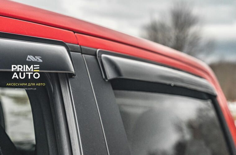 Дефлекторы окон клеящиеся темные Toyota Tundra 2022 - 2026 Double Cab к-т 4 шт AVS 94704 94704 фото