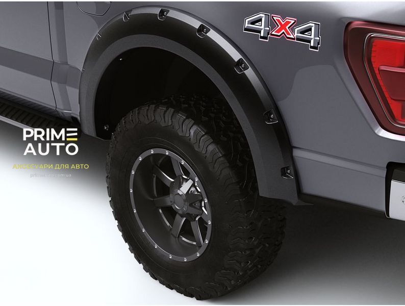 Розширювачі арок комплект 4 шт Ford F-250 Super Duty 2017-2022 Forge-style чорний Bushwacker 28129-08 28129-08 фото