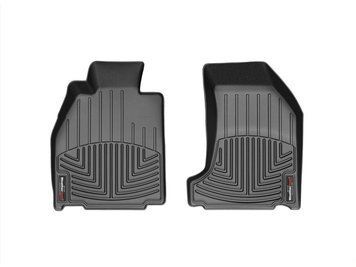 Килими автомобільні 3D Лайнери передні Porsche Cayman 2005 - 2012 чорний WeatherTech 442391 442391.. фото