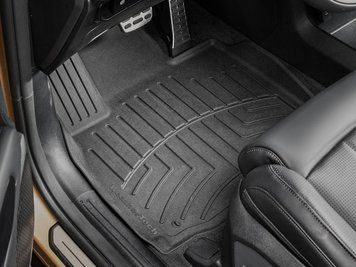 Килими автомобільні 3D Лайнери High Performance передні Kia Telluride 2027 + чорний WeatherTech 4419741IM 4419741IM фото