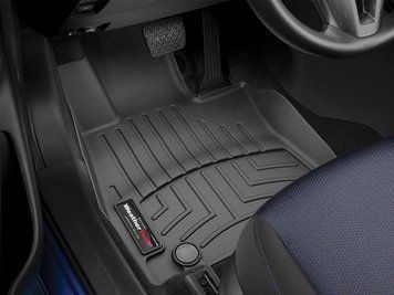 Килими автомобільні 3D Лайнери передні Mazda MAZDA2 2024 чорний WeatherTech 448581 448581.. фото