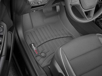 Килими автомобільні 3D Лайнери передні Chevrolet TrailBlazer 2021 - 2025 чорний WeatherTech 4416171 4416171. фото