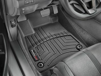 Коврики автомобильные 3D Лайнеры передние Honda Accord 2018 - 2022 черный WeatherTech 4412641 4412641 фото