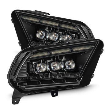 Передні фари Ford Mustang 2013-2014 NOVA-Series Black AlphaRex 880487 880487 фото