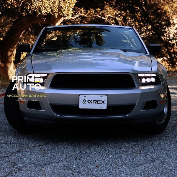 Передні фари Ford Mustang 2013-2014 NOVA-Series Black AlphaRex 880487 880487 фото