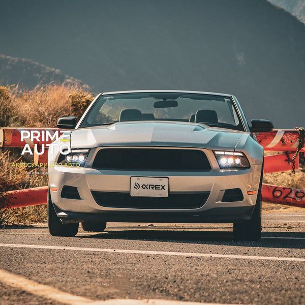 Передні фари Ford Mustang 2013-2014 NOVA-Series Black AlphaRex 880487 880487 фото