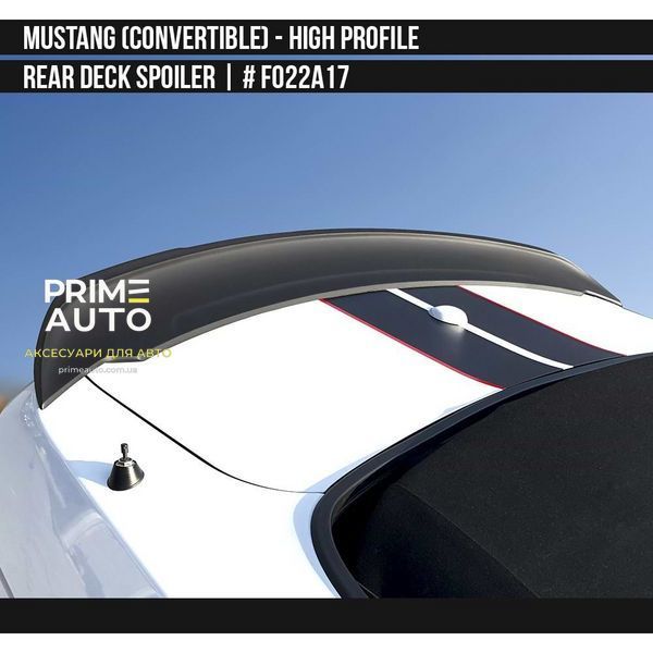 Задний спойлер Ford Mustang 2015-2025 черный AIR DESIGN FO22A17 FO22A17 фото
