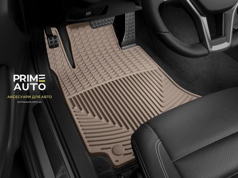 Коврики резиновые передние Mitsubishi Outlander Sport 2007 - 2020 бежевый WeatherTech W83TN W83TN. фото