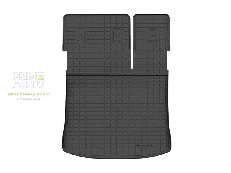 Килим в багажник на спинку сидінь 3D High Performance Ford Edge/ST 2015 - 2024 чорний WeatherTech 401506IM 401506IM фото