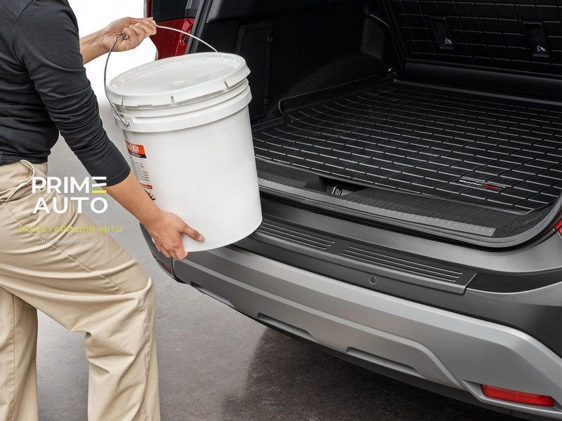 Накладка заднего бампера пластик Nissan Rogue 2021 - 2023 WeatherTech BP0005 BP0005 фото