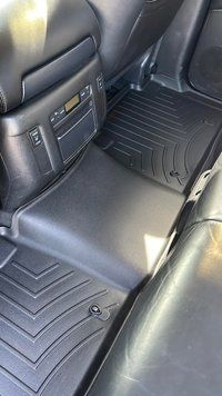 Килими автомобільні 3D Лайнери 2й ряд Infiniti QX 2011 - 2018 чорний WeatherTech 443362 443362 фото