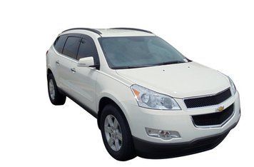 Дефлекторы окон клеящиеся дымчатые LOW PRO Chevrolet Traverse 2009-2017 к-т 4 шт AVS 894020 894020 фото