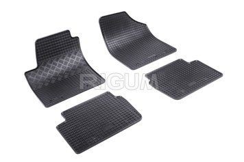 Килимки гумові автомобільні 4 шт чорні Hyundai I10 2007 - 2011 Rigum 901146 901146 фото