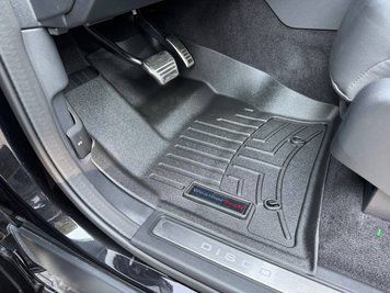 Килими автомобільні 3D Лайнери передні Land Rover Range Rover 2018 - 2021 чорний WeatherTech 444801 444801&hellip; фото