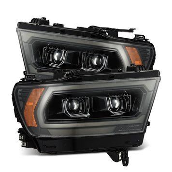 Передні фари Ram 1500 2019- 2025 PRO-Series Alpha-Black AlphaRex 880573 880573 фото