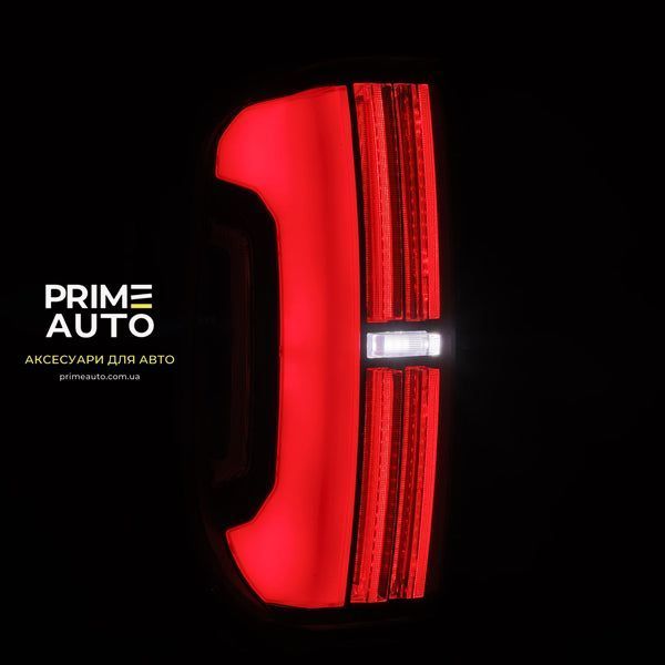 Задні ліхтарі Toyota Tundra 2014-2021 LUXX-Series Black-Red AlphaRex 672052 672052 фото