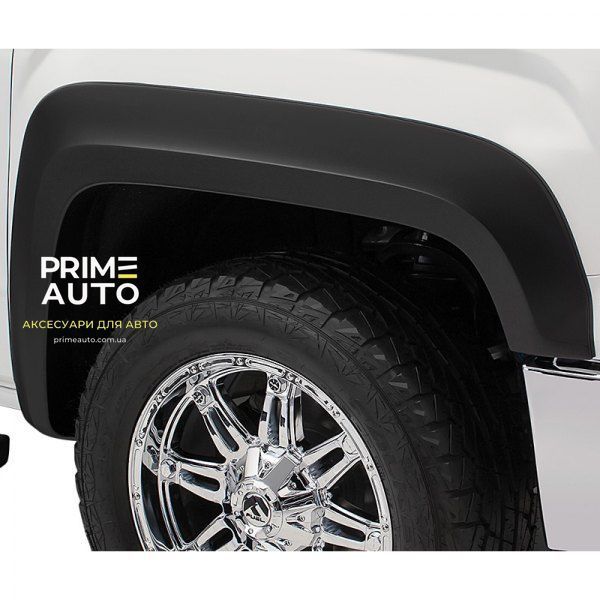 Розширювачі арок комплект 4 шт GMC Sierra 1500 2016-2018 Extended-A-style чорний Bushwacker 40975-02 40975-02 фото