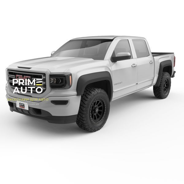 Розширювачі арок GMC Sierra 2014 - 2015 Rugged Style матові EGR 751584 751584 фото