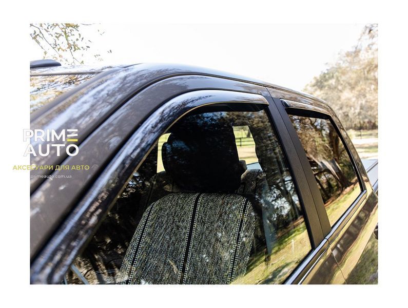 Дефлекторы окон вставные темно-дымчатые к-т 4 шт Ram 1500 2019-2026 Crew Cab AVS 194818 194818 фото