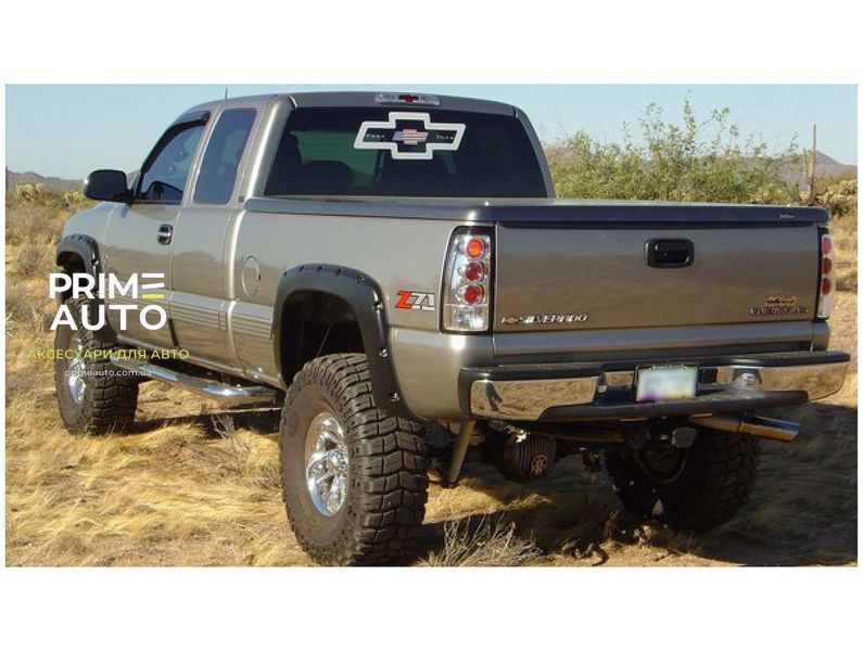 Розширювачі арок комплект 4 шт GMC Sierra 3500 Classic 2007-2007 Pocket-style чорний Bushwacker 40917-02 40917-02&hellip; фото