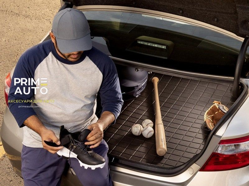 Килим в багажник Nissan Leaf 2026 + чорний WeatherTech 401901 401901 фото