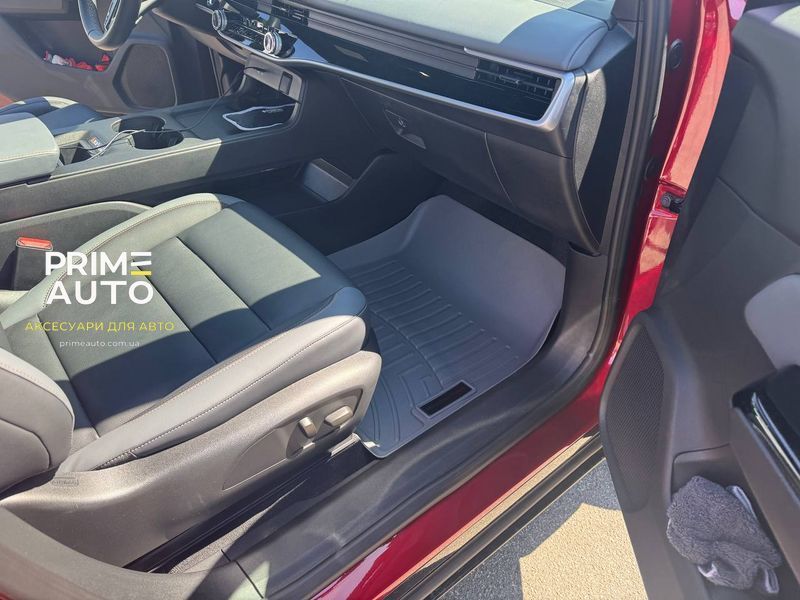 Килими автомобільні 3D Лайнери передні Chevrolet Blazer EV 2024 - 2026 сірий WeatherTech 4618431 4618431 фото