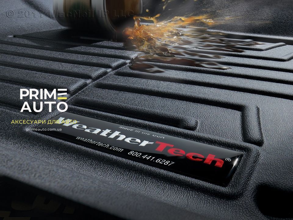 Weathertech For Rivian R1s Коврики автомобильные 3D Лайнеры передние Rivian R1S 2022 - 2024 черный ...