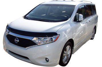 Дефлектор капоту Bugflector II темно-димчастий Nissan Quest 2011 - 2016 AVS 25435 25435 фото