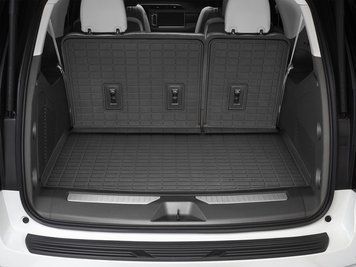 Килим в багажник на спинку сидінь 3D High Performance Hyundai Palisade/Hybrid 2026 чорний WeatherTech 401899IM 401899IM фото