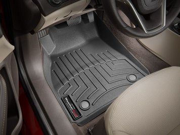 Килими автомобільні 3D Лайнери передні Chevrolet Malibu 2013 - 2016 чорний WeatherTech 445221 445221 фото