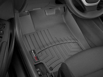 Килими автомобільні 3D Лайнери передні Hyundai Accent 2018 - 2022 чорний WeatherTech 4413361 4413361 фото