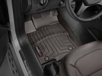 Коврики автомобильные 3D Лайнеры передние Nissan Armada 2025 какао WeatherTech 4719051 4719051. фото