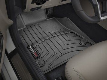 Килими автомобільні 3D Лайнери передні MINI Hardtop 2025 чорний WeatherTech 4418931 4418931. фото