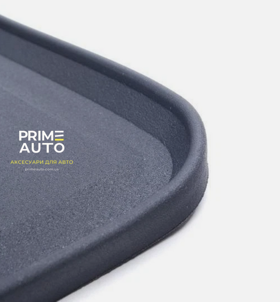 Килимки гумові автомобільні 2 шт Porsche Cayman 2008 - 2018 чорний Porsche (Оригінал) 98704480093 98704480093 фото