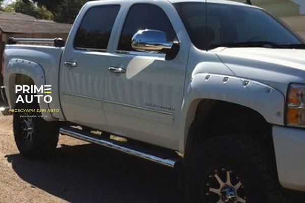 Розширювачі арок Chevrolet Silverado 1500 2019-2021 POCKET STYLE гладкі Bushwacker 40927-02 40927-02 фото