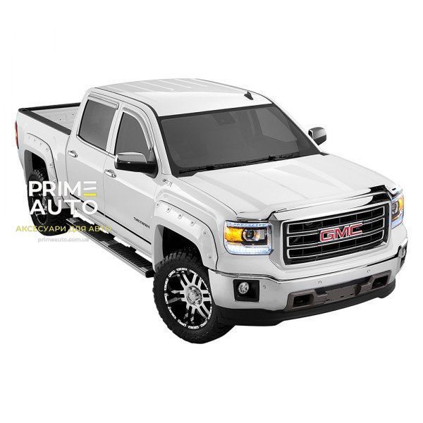 Расширители арок комплект 4 шт GMC Sierra 1500 2016-2018 Boss Pocket-style черный Bushwacker 40976-02 40976-02 фото