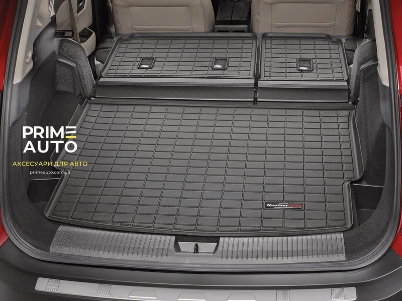 Килим в багажник на спинку сидінь 3D High Performance Hyundai Palisade/Hybrid 2026 чорний WeatherTech 401899IM 401899IM фото
