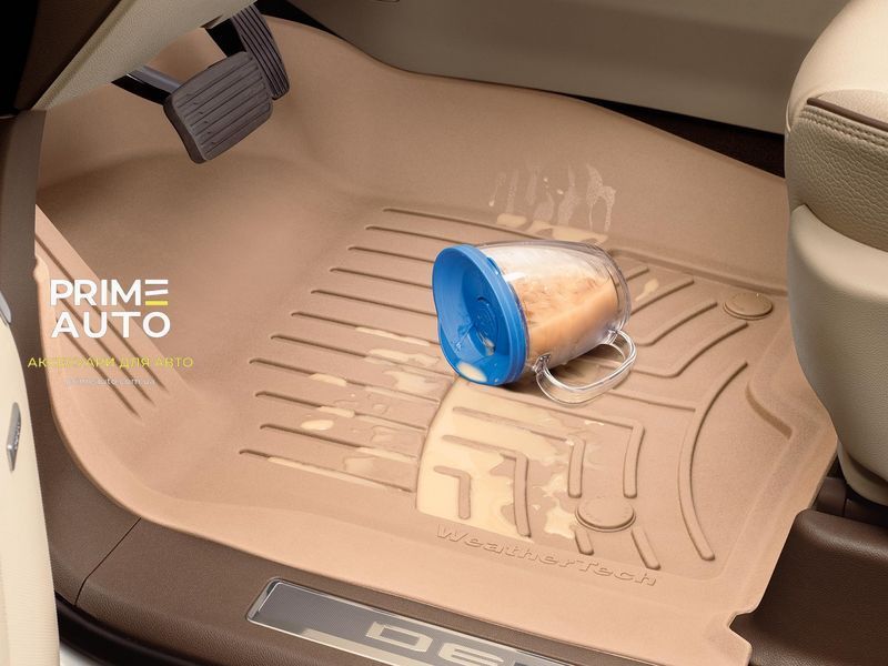 Коврики автомобильные 3D Лайнеры High Performance передние Toyota Corolla 2017 - 2019 черный WeatherTech 4611091IM 4611091IM фото