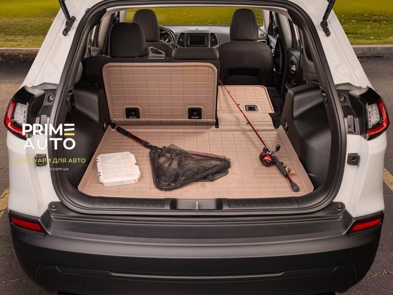 Килим в багажник на спинку сидінь 3D High Performance Hyundai Palisade/Hybrid 2026 чорний WeatherTech 401899IM 401899IM фото