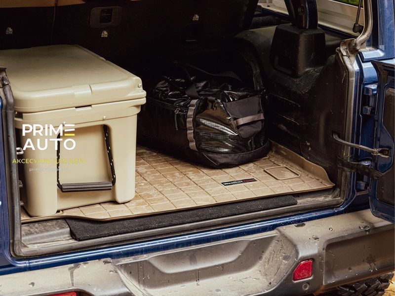 Килим в багажник Toyota Sequoia 2008 - 2022 чорний WeatherTech 40555 40555 фото