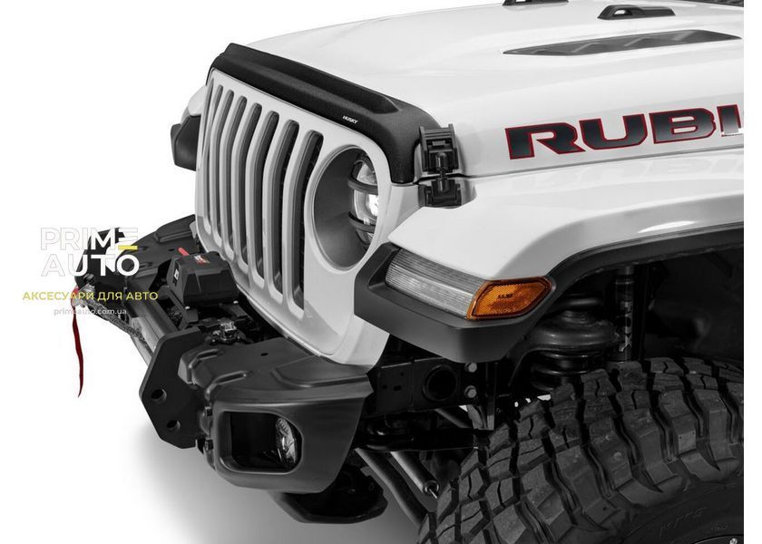 Дефлектор капота клеющий Aeroskin II Jeep Gladiator 2024 + текстурный матовый черный Husky Liners 2830148 2830148 фото