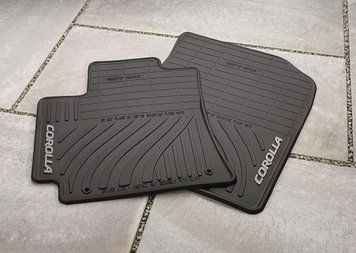 Килимки гумові автомобільні 4 шт Toyota Corolla 2006 - 2013 USA чорний Toyota (Оригінал) PT9080211020 PT9080211020 фото